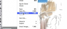 Painter, File, Edit menus<br>P12 Basics 2.5 to 2.8