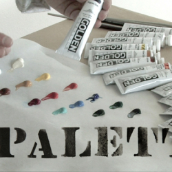 Post-Print Painting<br>The Sutton Way<br>(Part 6 of 12) Palette