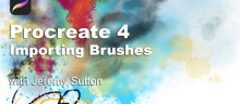 Procreate 4 User Guide – Basics<br>6. Importing Brushes
