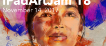 iPadArtJam 18<br>November 14th, 2017<br>PNGs, Transparency and Process