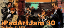 iPadArtJam 30<br>December 11, 2018<br>Procreate Art Workflow