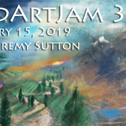 iPadArtJam 32<br>February 15, 2019<br>Procreate
