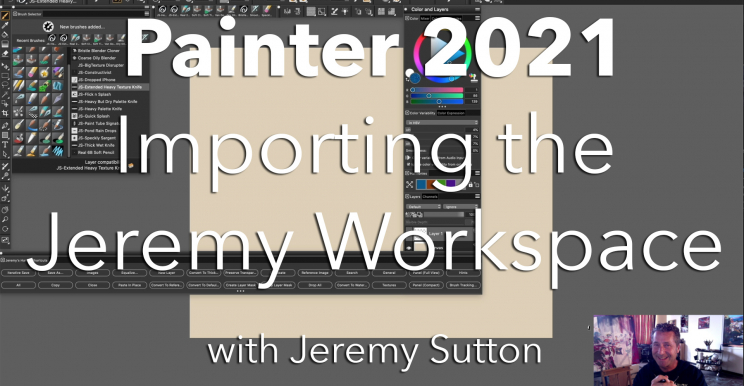 Introduction to Painter 2021<br>1. Importing the Jeremy Workspace