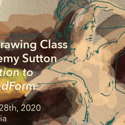 Online Figure Drawing Class<br>Introduction to Simplified Form<br>November 28th, 2020