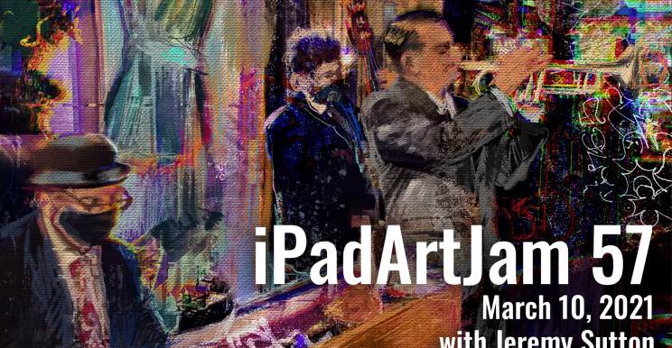 iPadArtJam 57<br>March 10th, 2021<br>Alpha Rhythm Kings at Main Street Kitchen & Bar