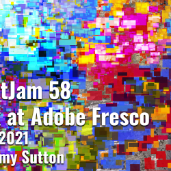 iPadArtJam 58<br>April 14th, 2021<br>Adobe Fresco